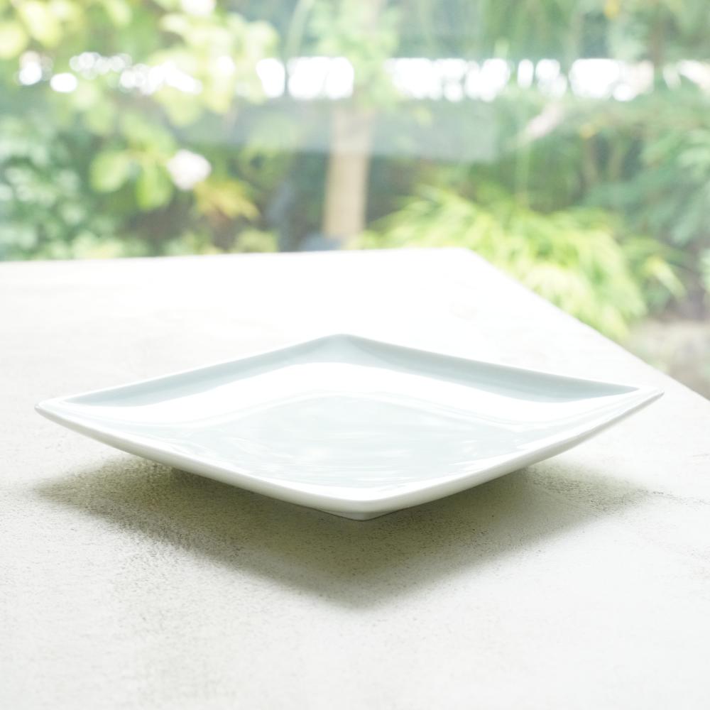 瑞季　取皿　青白磁