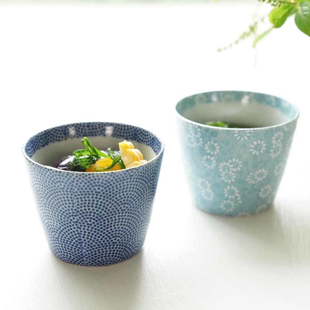 蕎麦猪口 花つどい｜ 四季折々のおしゃれな和食器通販サイト FOURGRACE