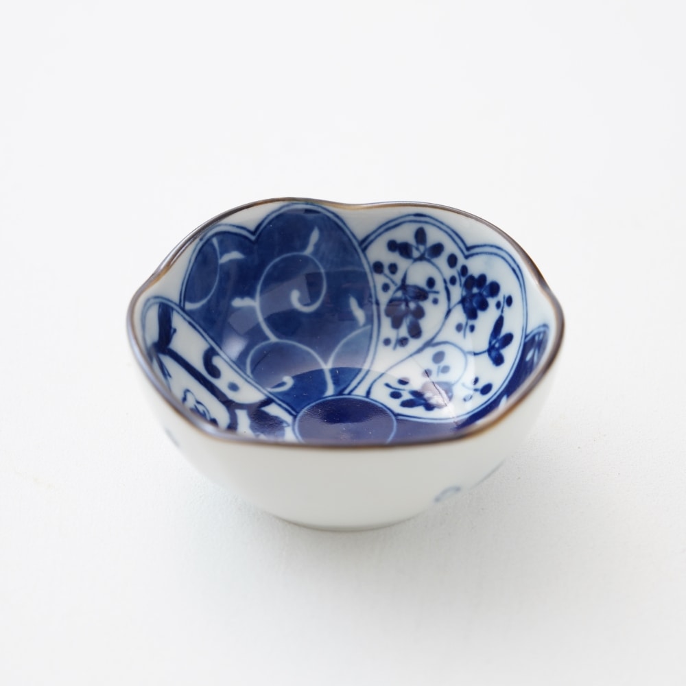5点セット】花あそび 菊型3寸鉢｜ 四季折々のおしゃれな和食器通販