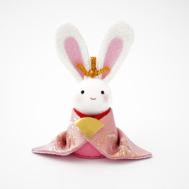 西陣織 小さなうさぎのお雛様 FOUREGRACEオリジナル ｜ 四季折々の