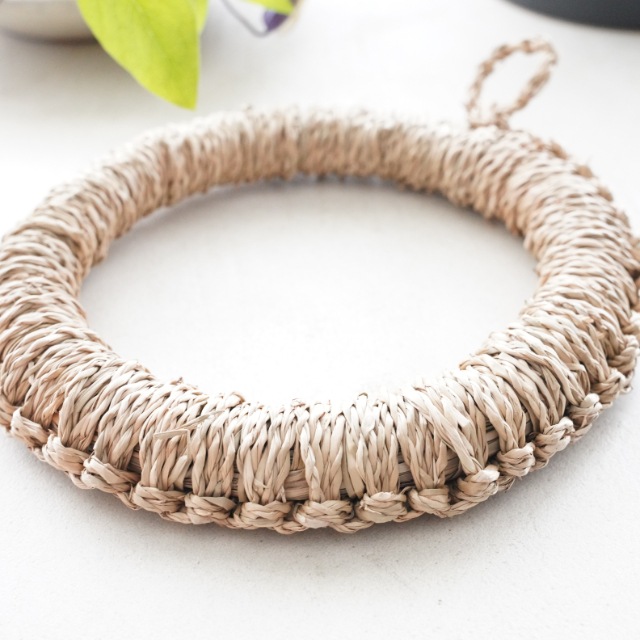 い草風の鍋敷　φ18cm