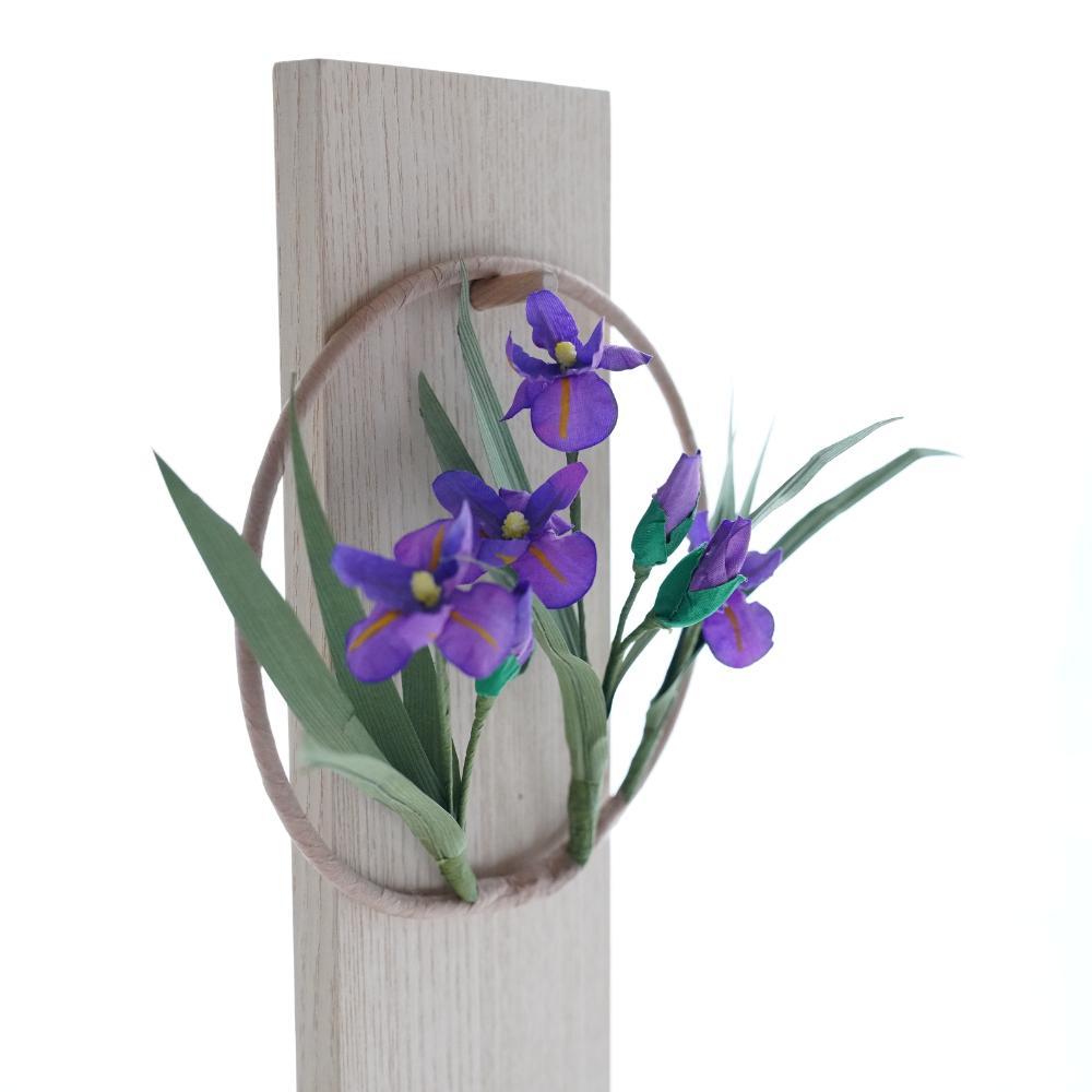 【予約/4月下旬出荷】壁掛25 【平薬　菖蒲別売】