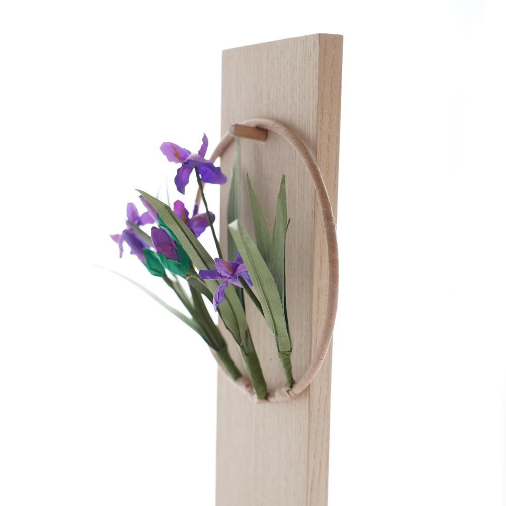 【予約/4月下旬出荷】壁掛25 【平薬　菖蒲別売】