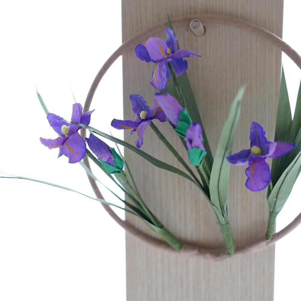 【予約/4月下旬出荷】壁掛25 【平薬　菖蒲別売】