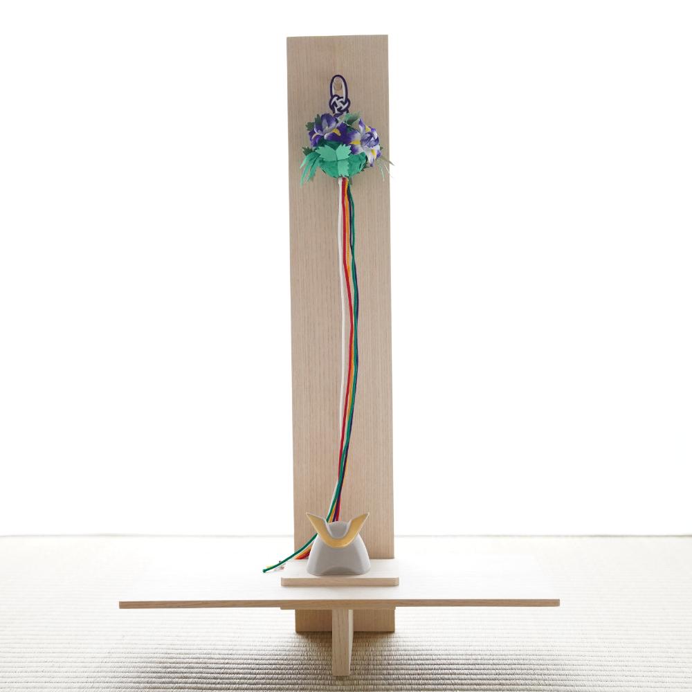 【予約/4月下旬出荷】壁掛25 【平薬　菖蒲別売】