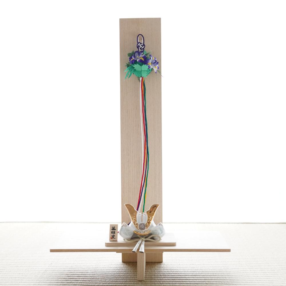 【予約/4月下旬出荷】壁掛25 【平薬　菖蒲別売】