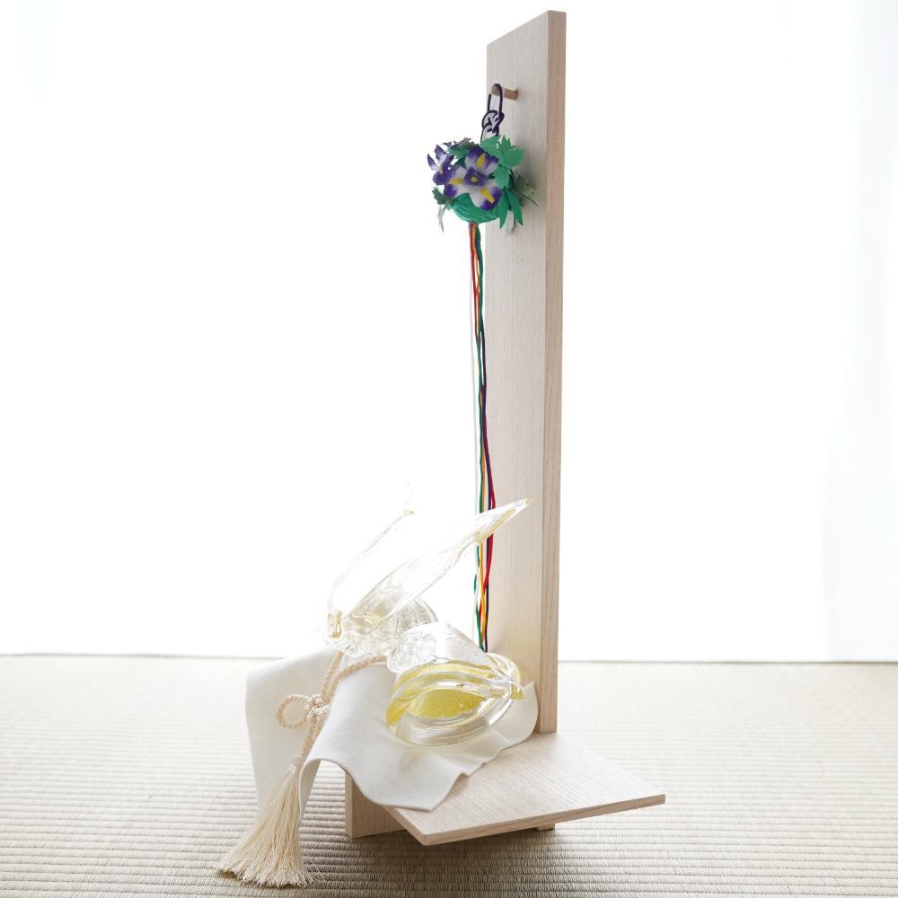 【予約/4月下旬出荷】壁掛25 【平薬　菖蒲別売】