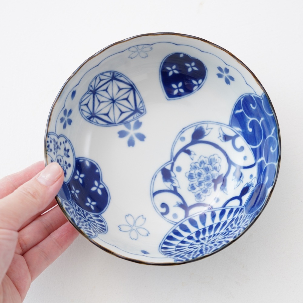 5点セット】花あそび 菊型4.5寸鉢｜ 四季折々のおしゃれな和食器通販