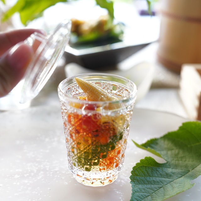 籠目 箸洗 クリア