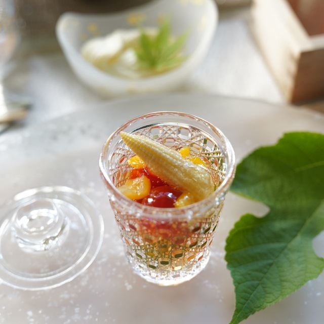 籠目 箸洗 クリア