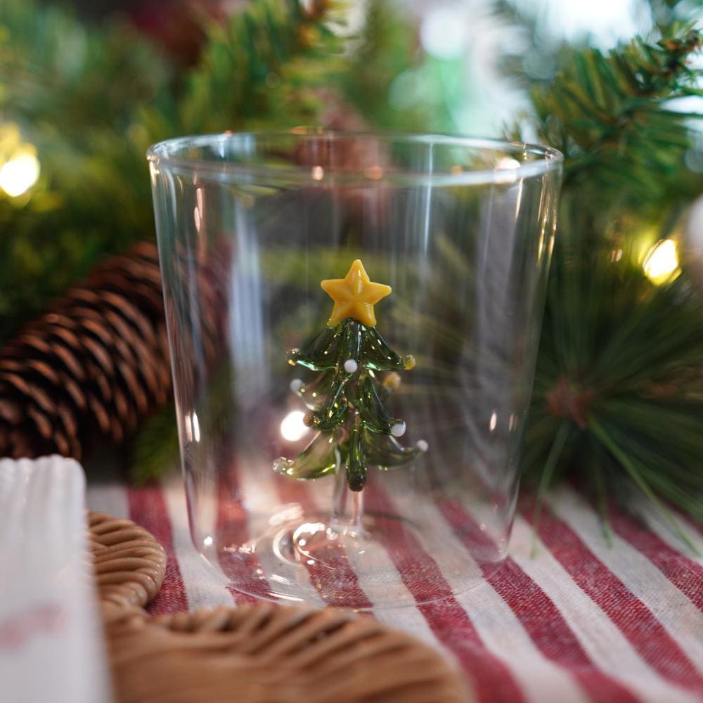 モチーフガラスカップ クリスマスツリー ｜ 四季折々のおしゃれな和