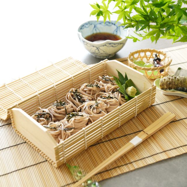竹製　簾弁当箱　（大）