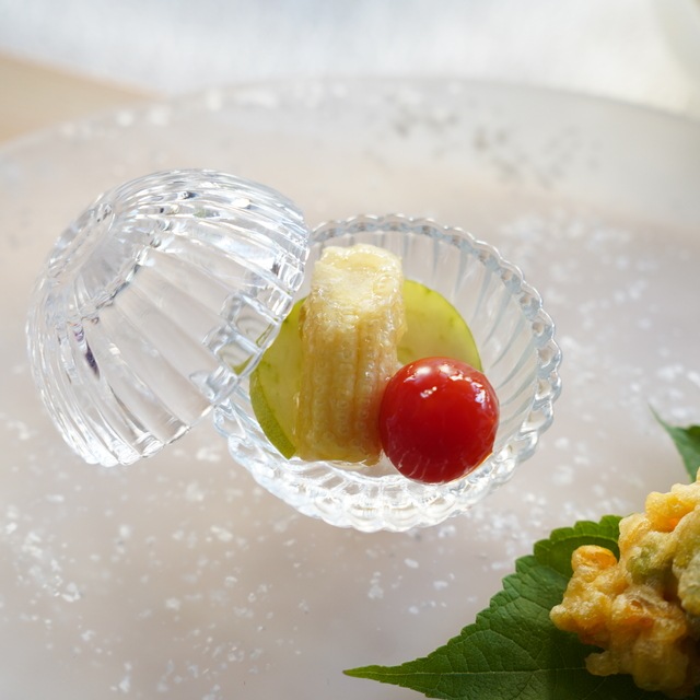 てまり　蓋珍味　クリア