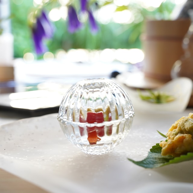 てまり　蓋珍味　クリア