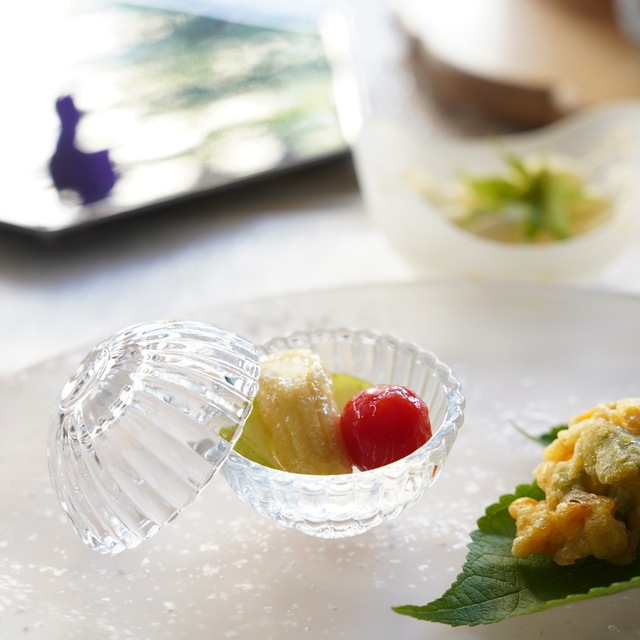 てまり　蓋珍味　クリア