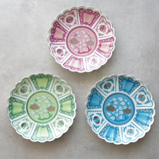 波佐見焼　皐月 15cmプレート ai