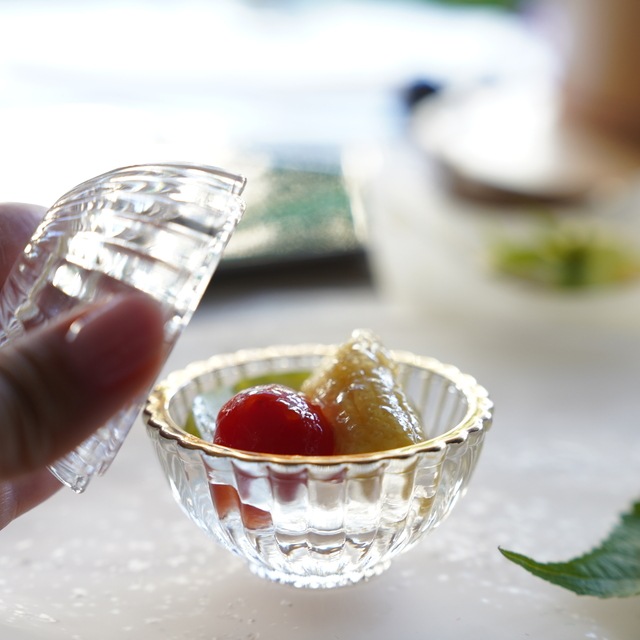 てまり　蓋珍味　金付