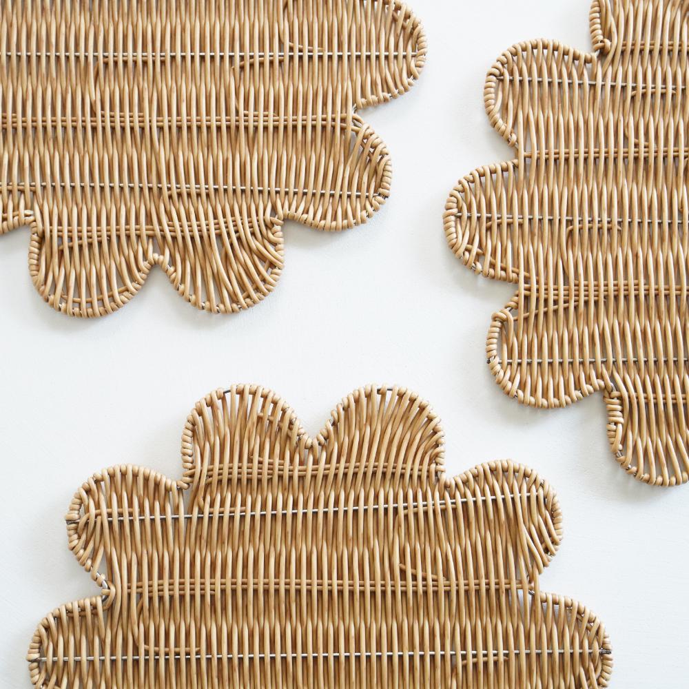 洗えるフラワープレイスマット 