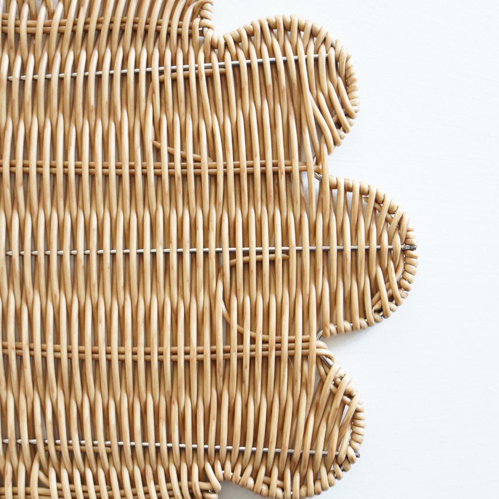 洗えるフラワープレイスマット 