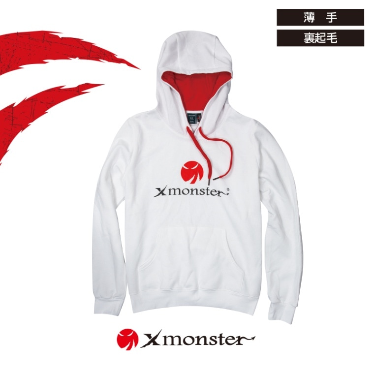 Xmonsterパーカー ホワイト