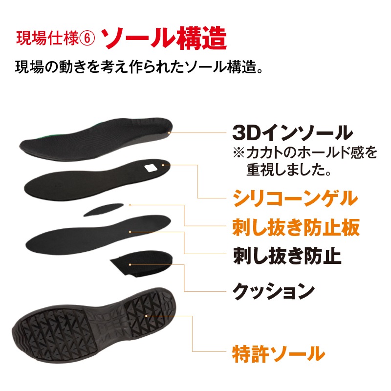 レスキューシューズ MOZE RJ-2 | 編み上げシューズ | FS・JAPAN