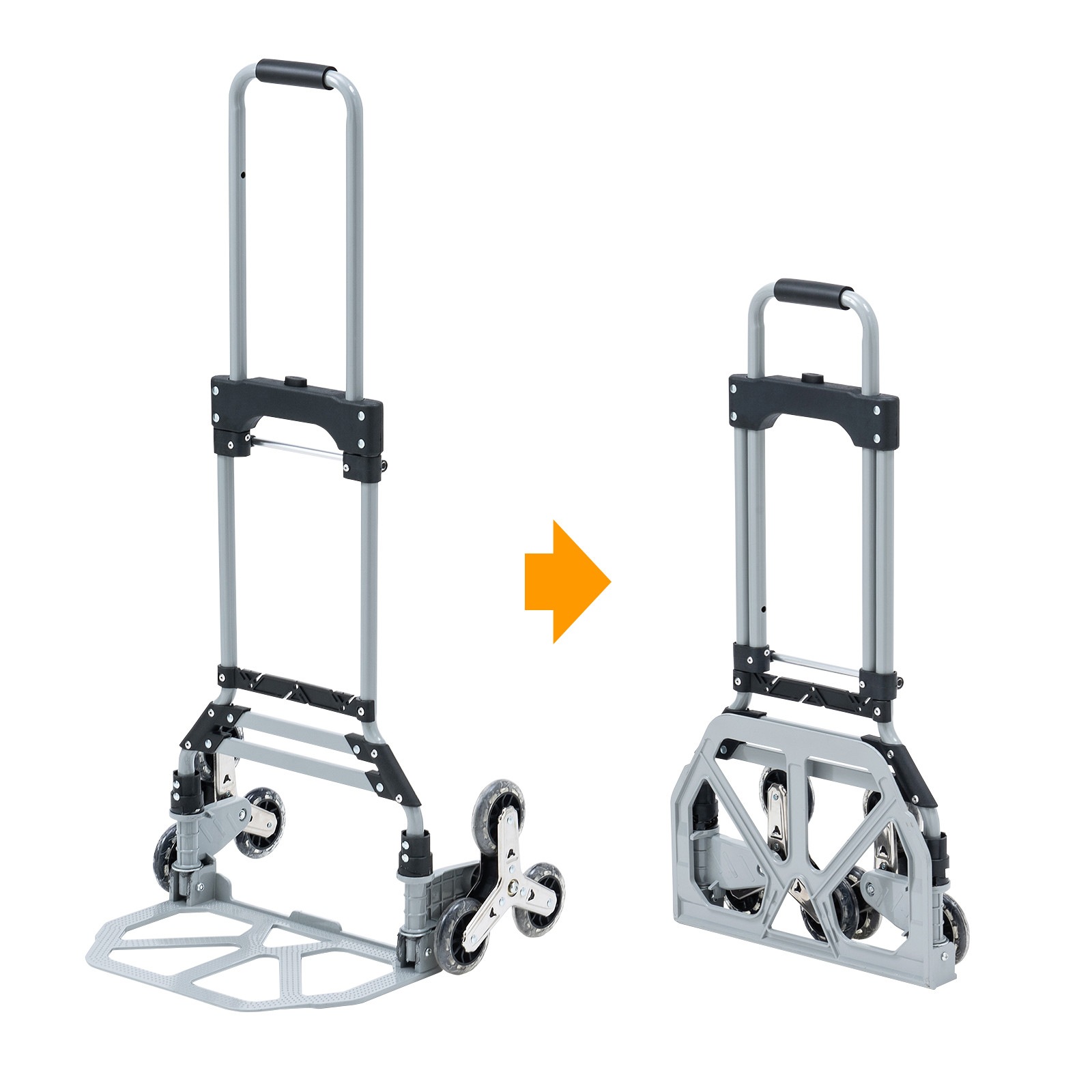 折りたたみキャリー（3輪階段用台車）