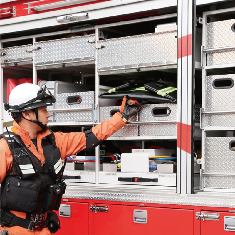 クイックアタック | 資機材搬送バッグ | FS・JAPAN