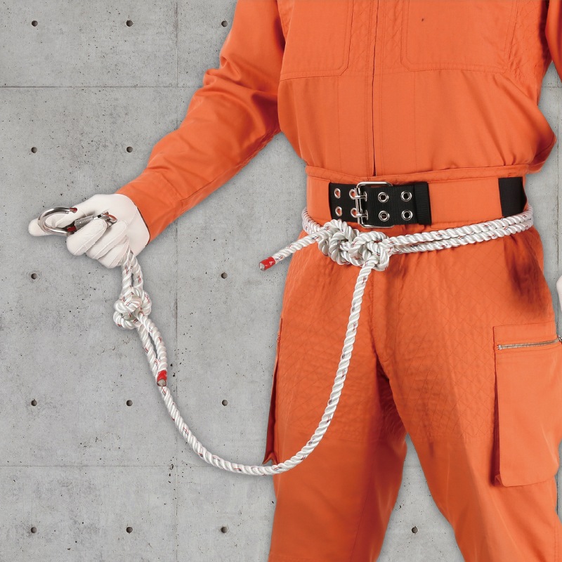 レンジャーロープ 4.5m（レッド） | 消防救助技術大会用アイテム | FS