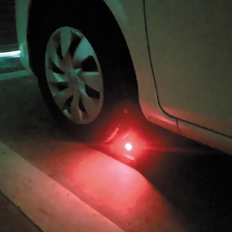 LED付タイヤストッパーセット