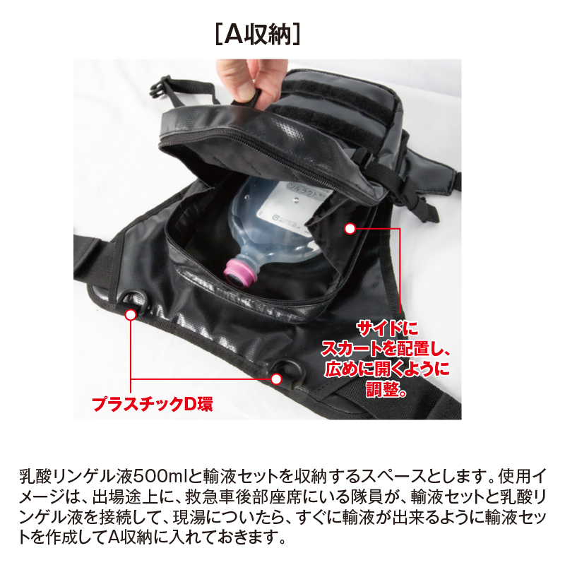 薬剤投与レッグポーチ　【11月下旬入荷予定】