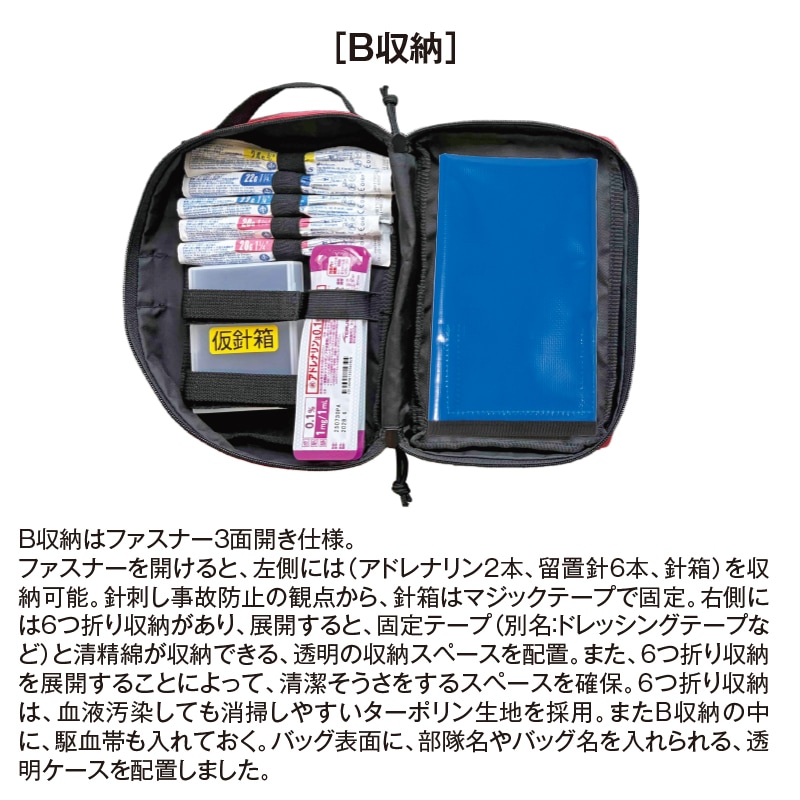 薬剤投与レッグポーチ　【11月下旬入荷予定】
