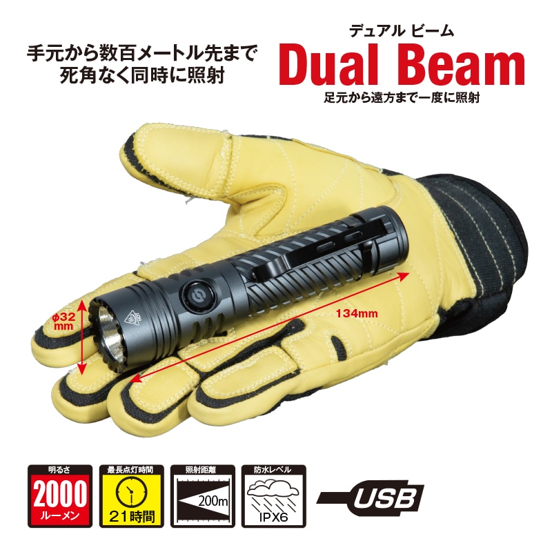 ブラックウルフ ハンディライト P2000