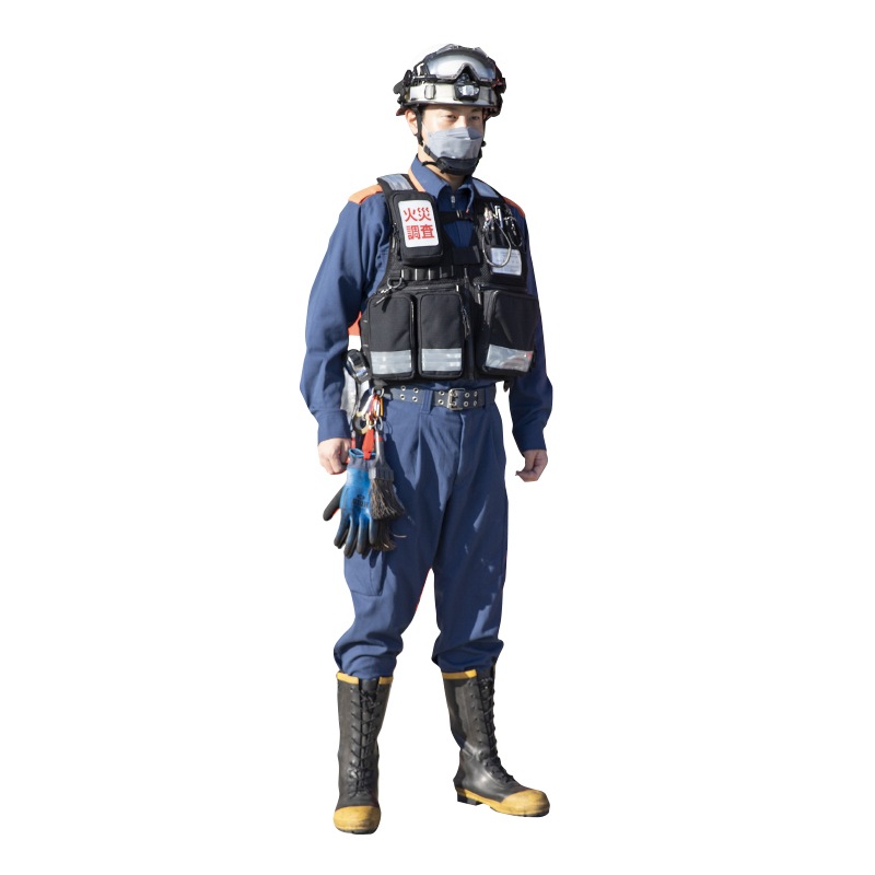 火災原因調査専用ベスト IZ1（4月より販売開始）