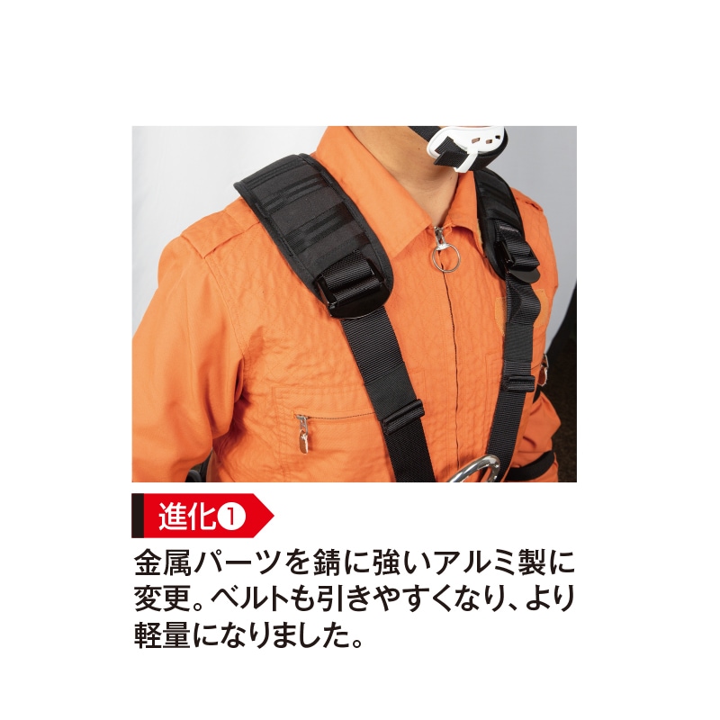 ハーネス 腰ベルト 作業着 4点セット