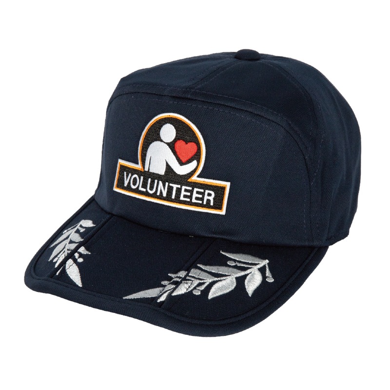 折りたたみアポロキャップ VOLUNTEER（ボランティア） | 隊員保護用