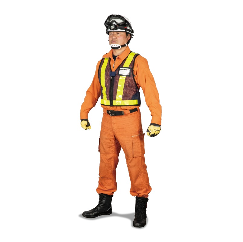 簡易メッシュベスト