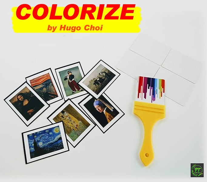 カラーライズ(色が付き絵が現れる)