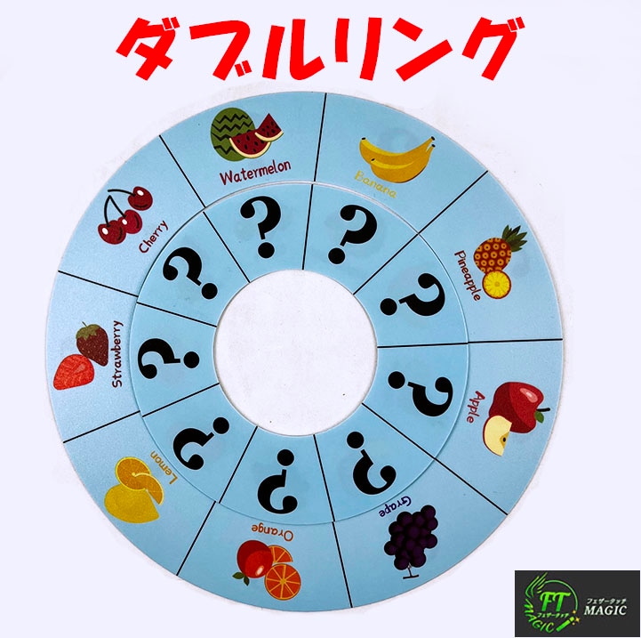 ダブルリングの一致(必至の自由選択)