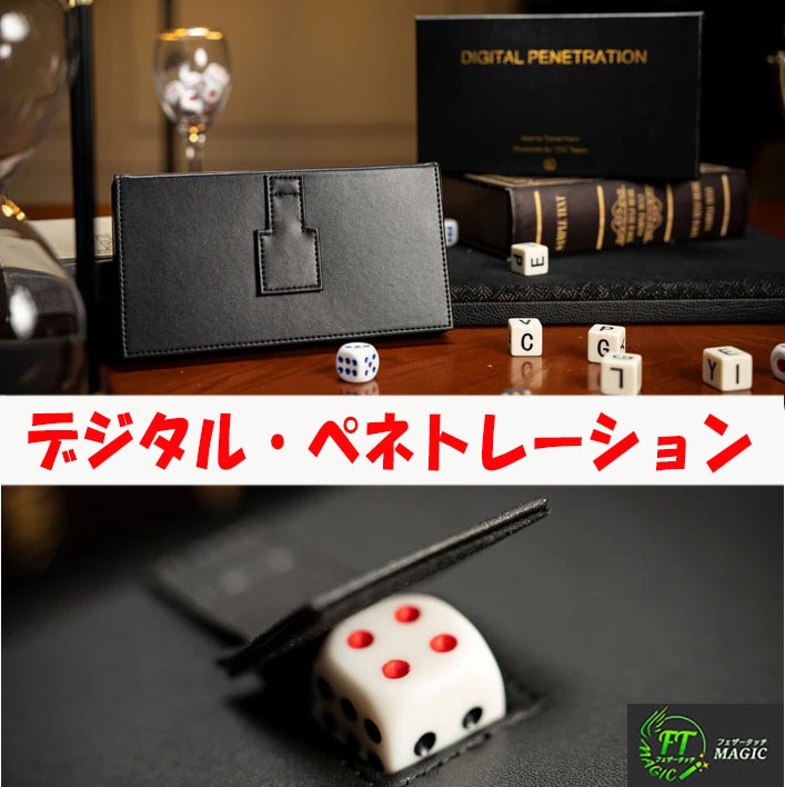 デジタル・ペネトレーション（観客の携帯電話をダイスが貫通）