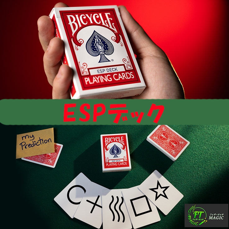 ESPカード(バイスクル:フルデック赤裏)