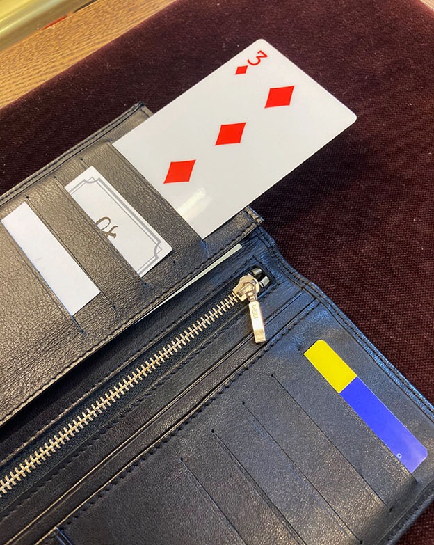 財布に入るロ～ングカード｜オプション・リフィルやメンタルマジック