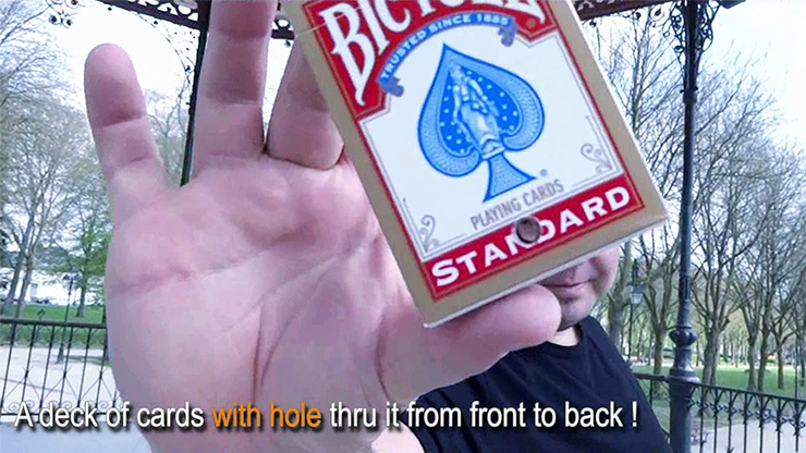 カード・オン・リボン（カードの貫通）