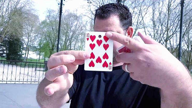 カード・オン・リボン（カードの貫通）