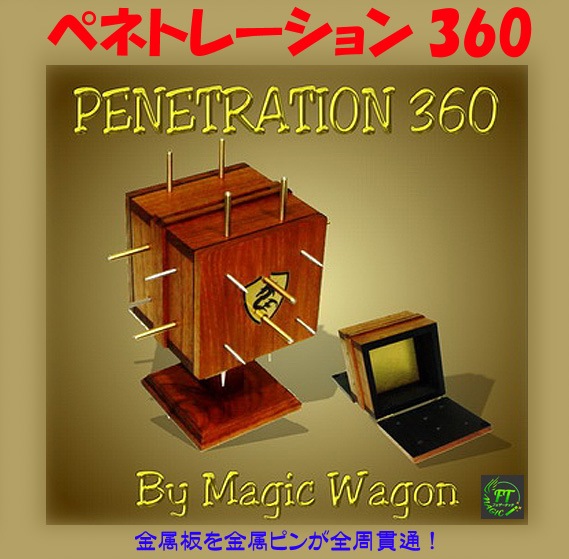 ペネトレーション360（金属板をスパイクが貫通）｜サイキック,貫通や 