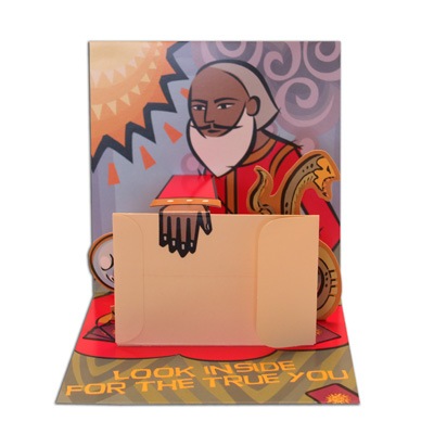 3Dパラドックス（飛び出す封筒から予言）