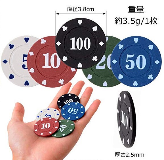 カジノチップ＜インサイト用＞｜すべての商品やメンタルマジックグッズ