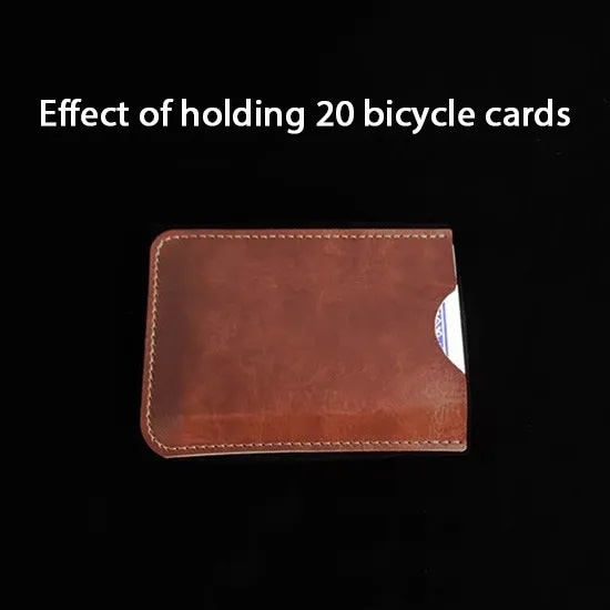 レザーカードホルダー(PUレザー製カードホルダー)