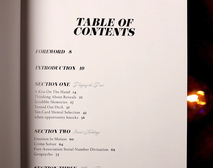 スポットライト（実践的で衝撃的なメンタルマジックのテクニック集）