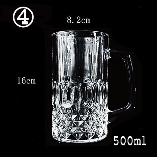 サイキック・グラス＜ビールジョッキ＞4種類
