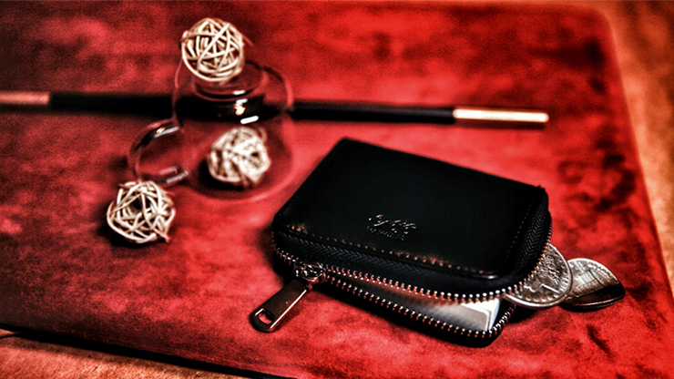 カードケース 黒 ハンドメイド 一点物 プレミアム】「CARD CASE（黒檀）」重厚感のあるステンレス素材と黒檀